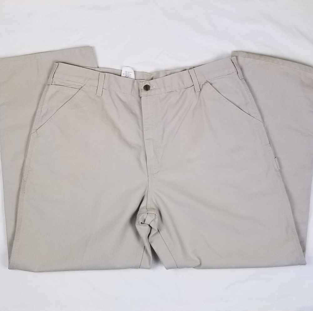 Carhartt Loose Fit Canvas Carpenter Jean's 40×30 - Picture 3 of 5